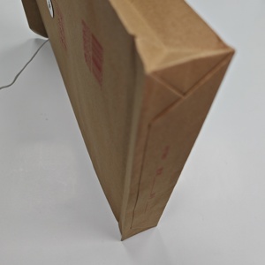 Großhandel individuell bedruckte erweiterbare braune Kraft papier Zwickel Kraft Münz umschlag mit Schnur Krawatte und Knopf verschluss - Product Image 6