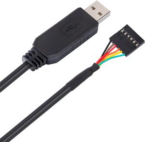 FTDI TTL rl USB seri adaptör modülü USB TTL RS232 Arduino kablosu 6Pin 5V
