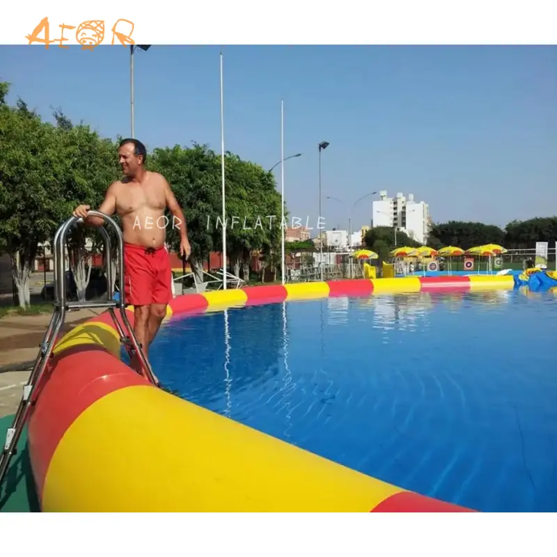 PVC Indoor Outdoor Party Custom Size Color Logo Adults Kids Photos Kids Inflatable Swimming Pool