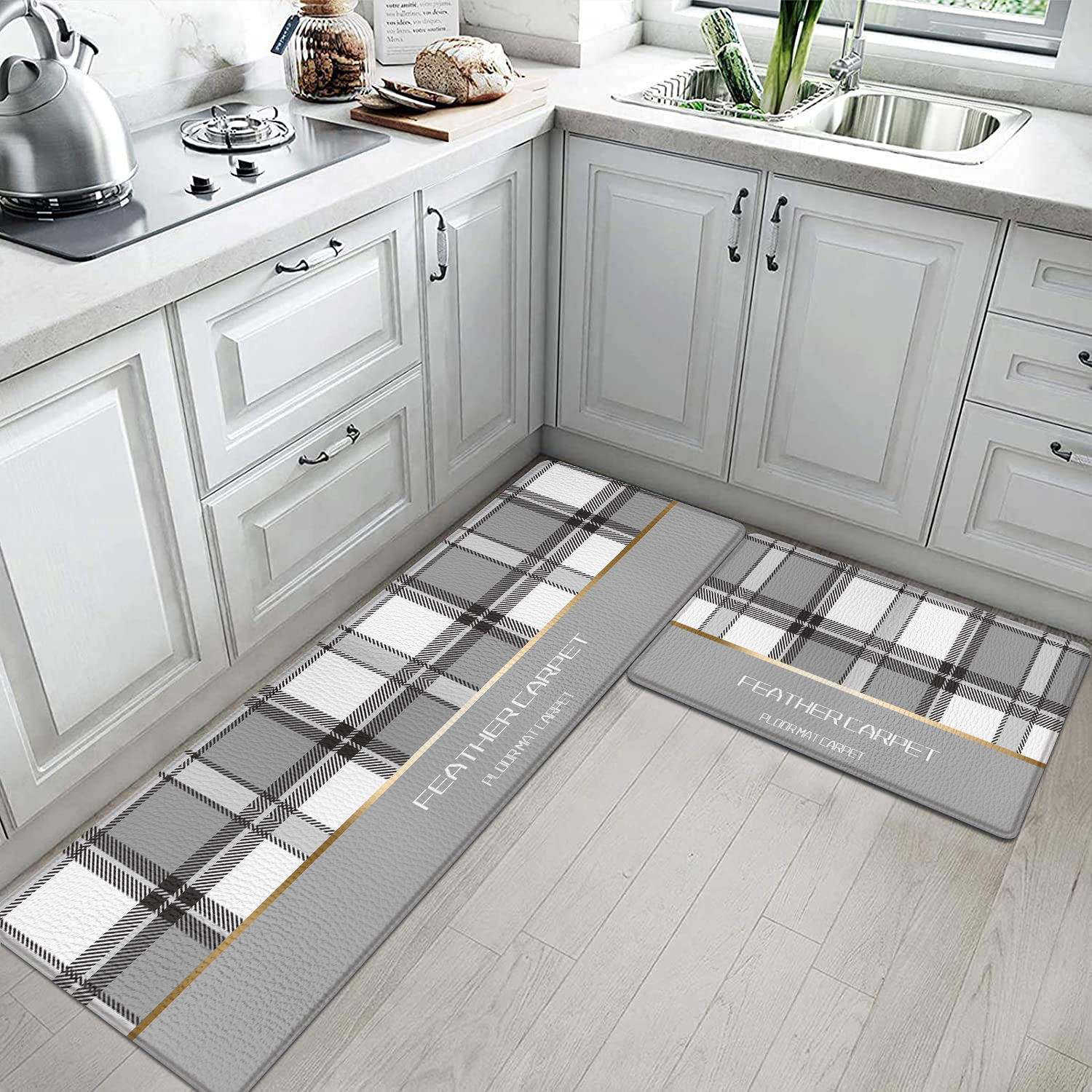 Carrés noirs et blancs
