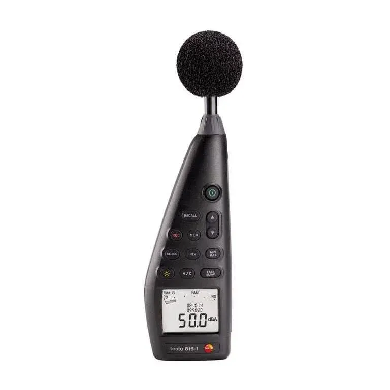 Testo 816-1 소음 레벨 측정기 휴대용 데이터 로거 소음 측정 기기
