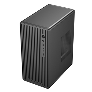 Ruix MY04 M-ATX Mid Tower PC <strong>Case</strong> Good Price Aluminum Alloy Design for Office Use Stripe Style - Product Image 5