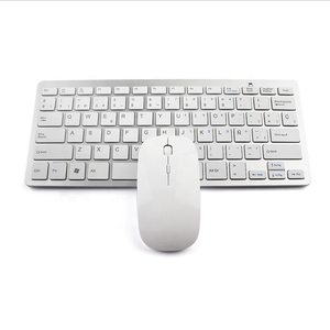 Teclado inalámbrico para juegos de ordenador de 2,4 GHz, combo de ratón súper Delgado, juego de teclado con ratón Bluetooth, diseño IT DE RU ES para teléfono portátil - Product Image 1