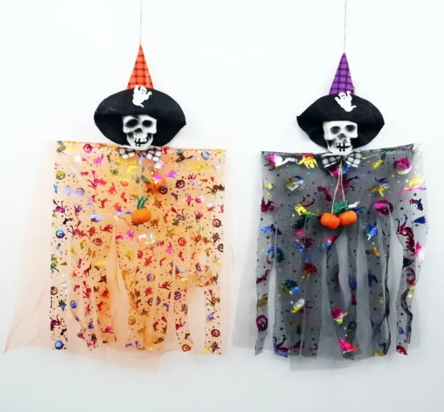 65CM Halloween witch pendant Scarecrow crafts Easter decorations