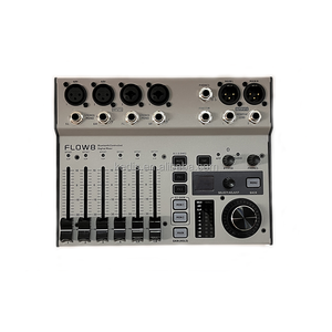 FLOW8 8-<strong>Input</strong> Digital Mixer with BT <strong>Audio</strong> and App Control, 60 Mm-Channel Faders, 2 FX Processors and USB/<strong>Audio</strong> <strong>Interface</strong> - Product Image 1