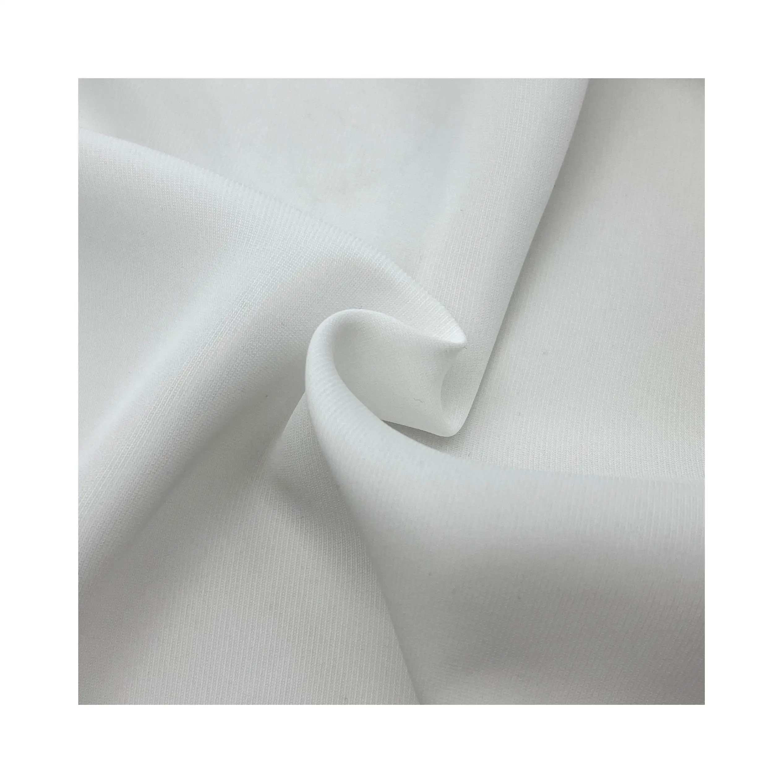 Vente en gros directe d'usine de tissus en mousseline de soie 100% polyester de grande qualité en soie naturelle pour femmes robes écharpe