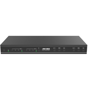 4K60 4x2 HDMI Multiviewer Seamless UHD Video Matrix Switcher Sin comprimir hasta 8 modos de visualización para sistema de cine en casa