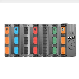 Strong LED Light <strong>Design</strong> Power Banks Solar Fast Charging Portable Power Bank 30000mah Six <strong>Outputs</strong> Three <strong>Inputs</strong> - Product Image 3