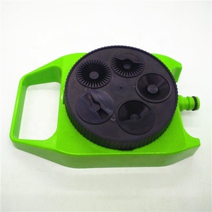 JS花园灌溉5功能塑料方形移动式喷水喷头 - Product Image 2