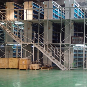 De diseño de nivel de almacenamiento de almacén de acero Q235B Mezzanine de sistemas de estanterías - Product Image 4