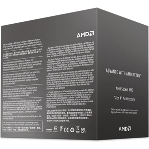 <strong>AMD</strong> R5 8400F (4.2 GHz) R5 8000 Series 6-Core/12-Threads Socket AM5, 65W Processor Brand New Computer CPU Box/tray -100-100001591 - Product Image 5