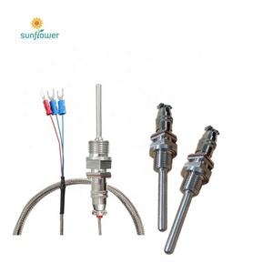 Termopar para furos e aquecimento de água tipo k/t/j, <span class=keywords><strong>sensor</strong></span> de temperatura pt100 para gás