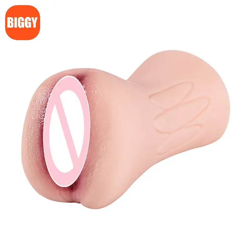 Fábricas chinas venden masturbador masculino textura Vagina apretado ano bolsillo coño dos separado realista 3D canal juguete sexual adulto