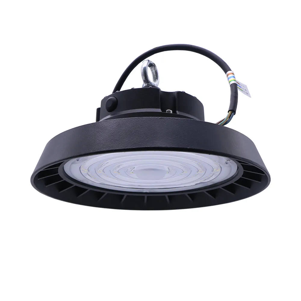 High Lumen Warehouse Industrial 0-10v Dimmable UFO Round LED Grow Light High Bay