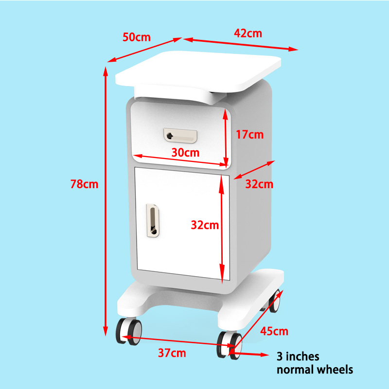 Table size-42*50cm-White-no logo