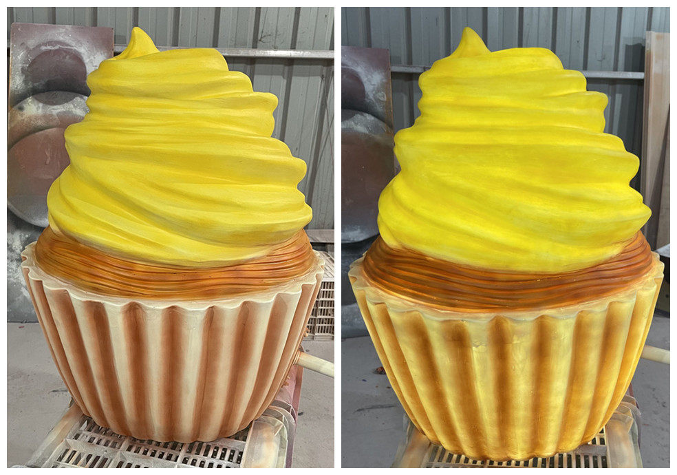 Egg tart ice cream 60cm