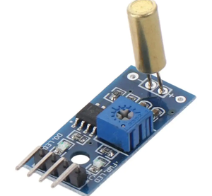 Módulo de Sensor de inclinación de ángulo, interruptor de bola de, microcontrolador, módulo de Sensor de interruptor de vibración