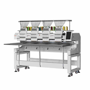 4 Head Digital Flat T-Shirt Embroidery <strong>Machine</strong> with 12 Needles Dahao <strong>Computer</strong> for Home Use - Product Image 3