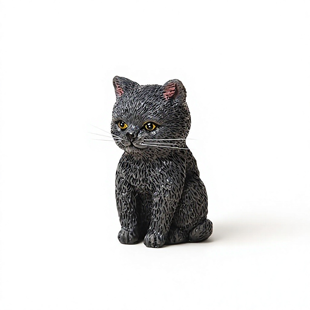 Gato azul simulado