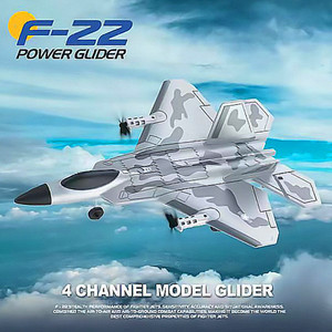 F22 RC Model 2.4Ghz 4 CH uzaktan kumanda uçak ile iki mod Jet avcı uçağı İha uçak uçak modeli oyuncak çocuklar ve yetişkinler için - Product Image 3