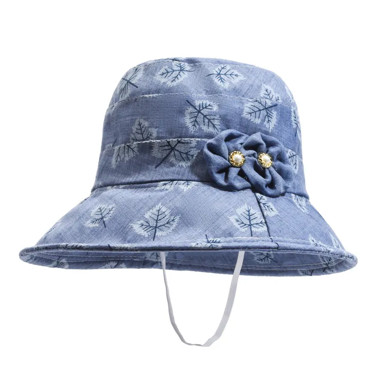 2024 baru musim semi dan musim gugur mode topi nelayan serbaguna pelindung matahari luar ruangan topi baskom