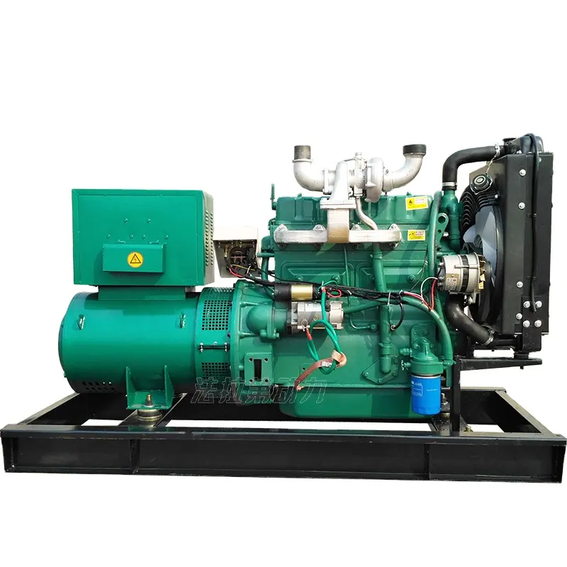 Power Generator 40kw 50kva Genset YZD50E215 ZH4105ZD Engine Electric Generator Set for Wholesale