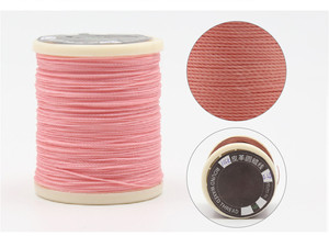 Leather Line Waxed Cord Thread <strong>String</strong> Strap for Jewelry Making DIY Bracelet Supplies with Dyed <strong>Pattern</strong> Necklace Rope - Product Image 6