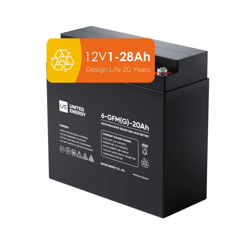 Ue鉛蓄電池12V2.3Ah 4Ah 4.5Ah太陽エネルギー貯蔵システム用バッテリージェル