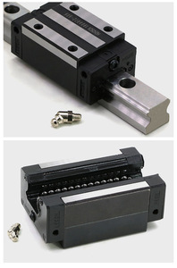 Deslizador de guía lineal intercambiable de Plata Superior Uso doméstico Bloque de rodamiento de riel cuadrado CNC - Product Image 2