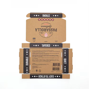 定制包邮盒电子商务包装需要高品质耐用纸板邮件盒 - Product Image 1