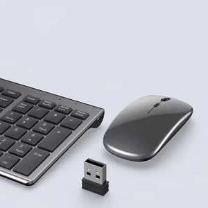 2025 Hot Sale Portable BT 2.4G Combo LED Backlit Slim <strong>and</strong> Mini Wireless <strong>Keyboard</strong> <strong>Mouse</strong> for Windows Laptop Tablet in Stock! - Product Image 4
