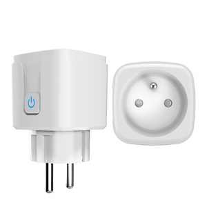 Tuya Smart Plug WiFi EU 16A/スマートソケットおよびパワーモニター時限スマートライフサポートAlexaのGoogleHome - Product Image 1