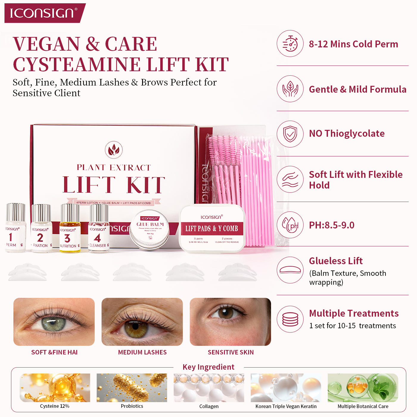 Kit di Cura Lifting alla Cisteamina Vegana