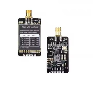 1.3G 1.2G 8CH 800MW Áudio Vídeo FPV Transmissor Receptor Módulo <span class=keywords><strong>RC</strong></span> 7-36V FPV Avião de Longo Alcance FPV Drone VTX