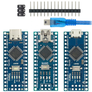 10 pezzi MINI/MICRO USB Nano 3.0 ATMEGA328P/168P con NRF24L01 per Driver CH340 compatibile con Controller Ardunio - Product Image 1