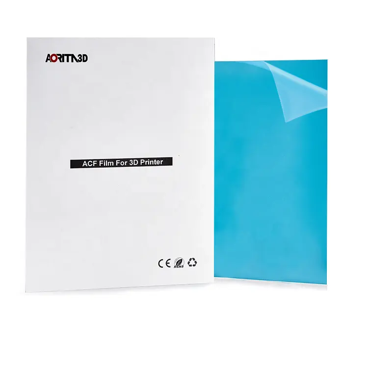 Aorita-película ACF para impresión más rápida, compatible con resina de cera blanca, para la industria de joyería dental
