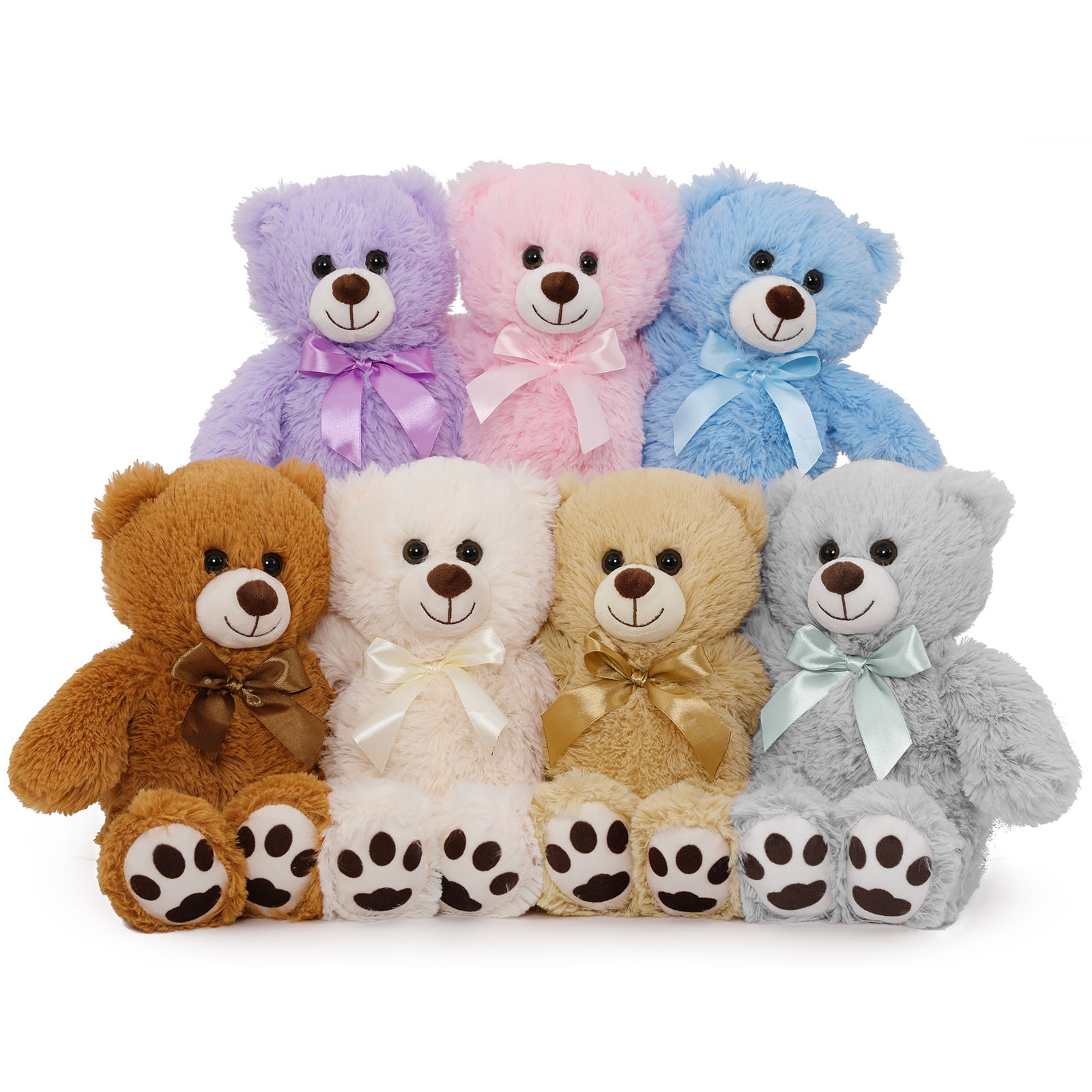 Ensemble ours empreinte de nœud papillon