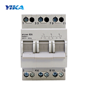 YIKA SF çift güç manuel Transfer anahtarı 1P 2P 3P 4P 16A 20A 25A 32A 40A 63A modüler manuel geçiş anahtarı - Product Image 4