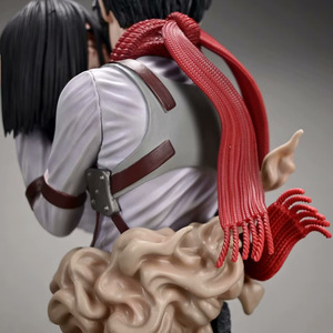 Attack Giant GK <strong>Kiss</strong> of Death Hug Head Mikasa Ackerman Double Statue Model Boxed Hand-held - Product Image 5