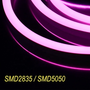Алюминиевый профиль Светодиодная лента для бассейна 10x20 мм IP68 водонепроницаемая гибкая неоновая лента 5050 RGB Pixel WS2811 SPI DMX программная трубка - Product Image 6