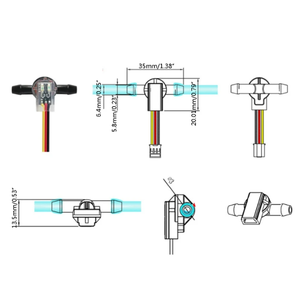 Water <strong>Level</strong> <strong>Sensor</strong> Liquid <strong>Level</strong> <strong>Sensor</strong> 3.3V-5V Compatible with 4-5mm Pipeline Liquid <strong>Level</strong> Sensing <strong>Float</strong> <strong>Switch</strong> - Product Image 2