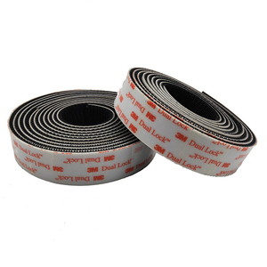 Easy Alignment Black 3M Self Adhesive <strong>Elastic</strong> Magic <strong>Hook</strong> and <strong>Loop</strong> Dual Lock Tape - Product Image 2