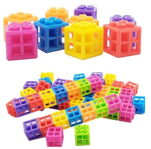 Educational Toys Plastic <strong>Building</strong> Stacking <strong>Blocks</strong> 2 cm Cube <strong>Building</strong> <strong>Blocks</strong> - Product Image 6