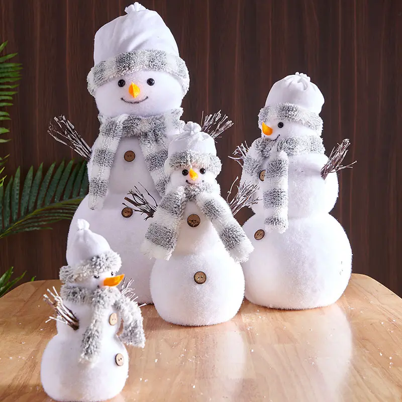 Gratis Monster Kerst Ornamenten Supplies Vakantie Ambachtelijke Sneeuwpop Goedkope Kerst Decoratie Plastic Sneeuwpop