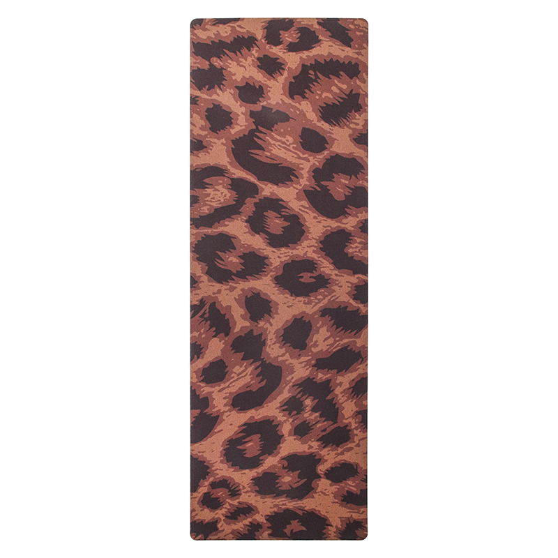 Estampado de leopardo en corcho