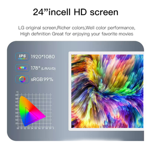 高レベル24インチインセルタッチスクリーン2K解像度ディスプレイスマートAndroidシステムモニター回転スクリーン付き - Product Image 2