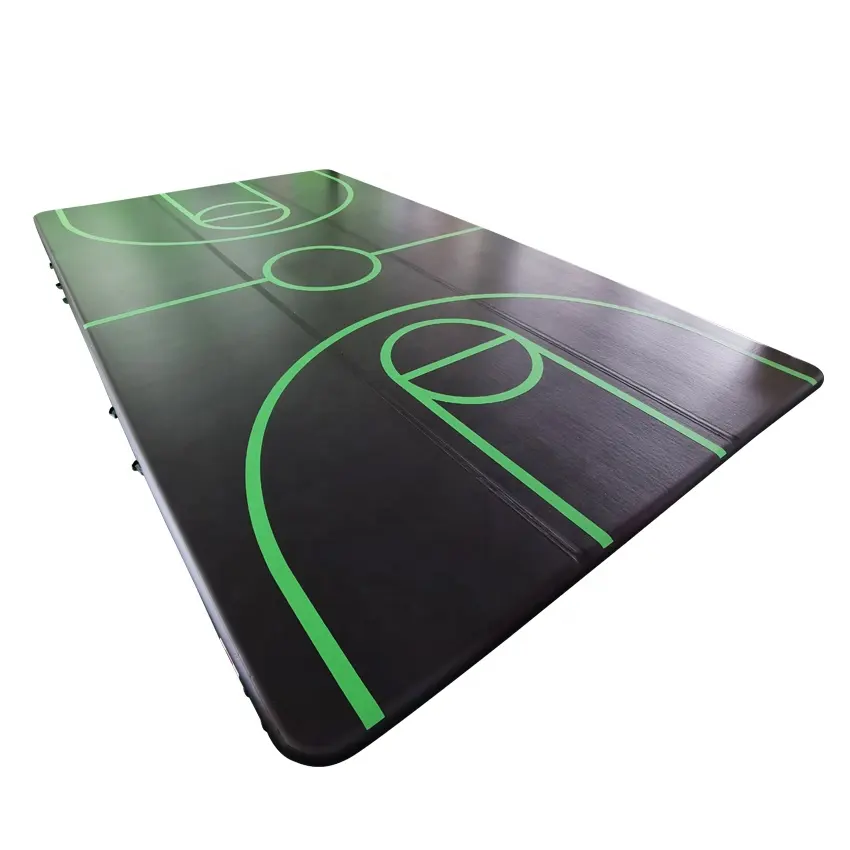 New Style Sportspiel Outdoor Air Track Boden Fußball aufblasbaren Basketball platz zu verkaufen