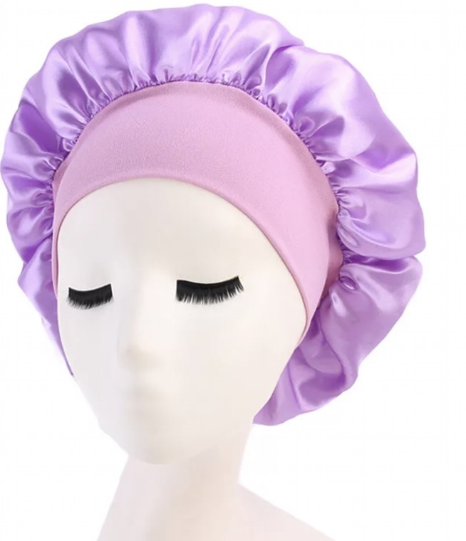30cm satin wide band-Purple
