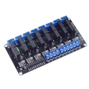 Modulo relè a stato solido a 8 canali alto e basso livello di attivazione 5V 12V 24V 250V per schede e moduli Driver del motore - Product Image 3