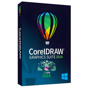 24 horas/7 CorelDRAW Graphics Suite 2024 Software de diseño y dibujo vectorial Garantía de instalación simple Software posventa